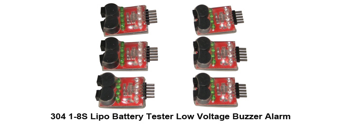 304 Battery Low Voltage Buzzer
